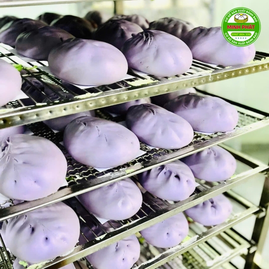 Bánh bao khoai môn