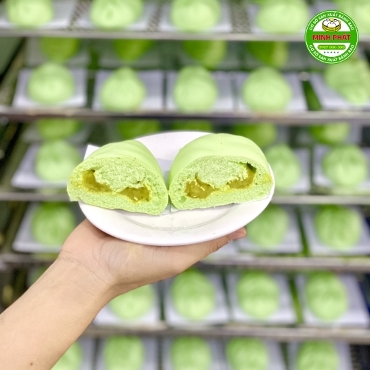 Bánh bao Nhân cade ,sữa hột gà